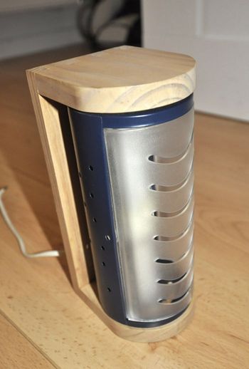 Applique Ikea bois naturel 22x11cm