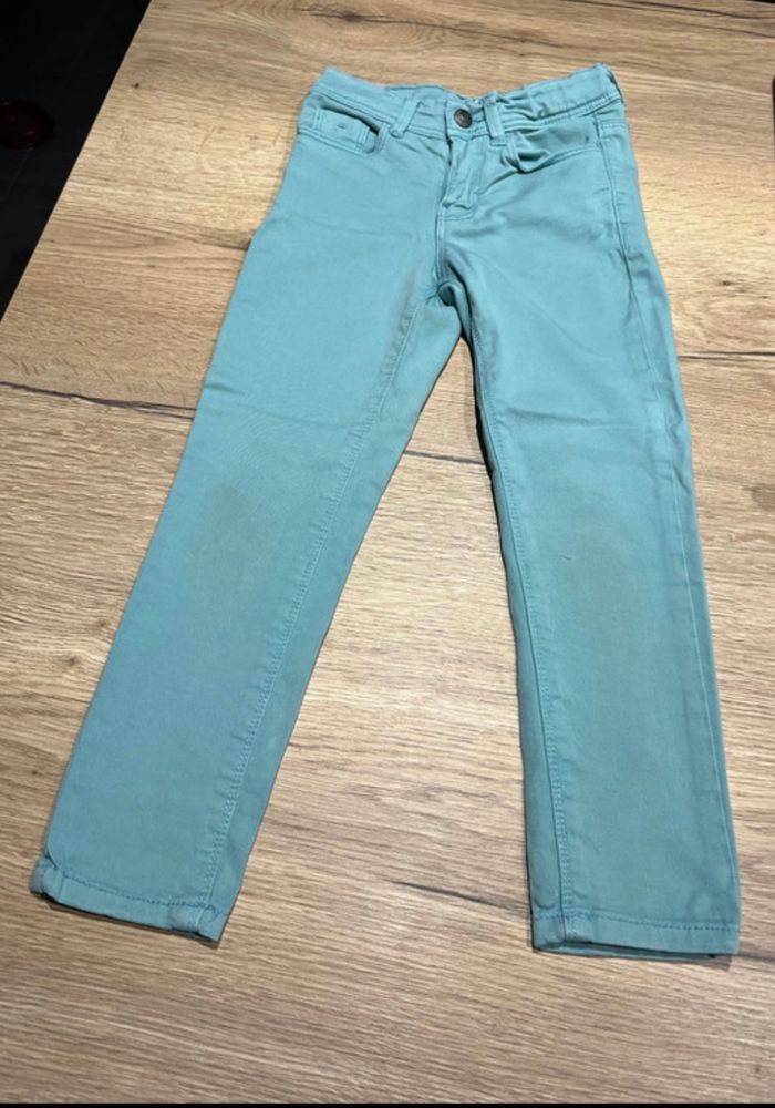 Pantalon bleu fille