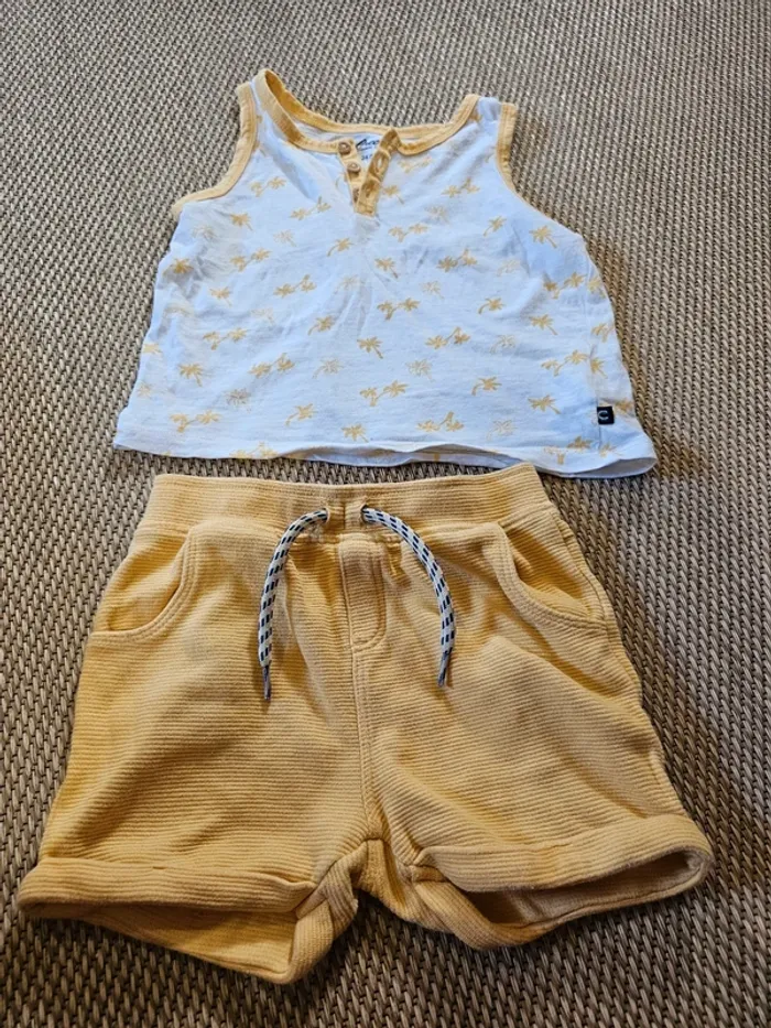 Ensemble 24 mois short + débardeur Creeks