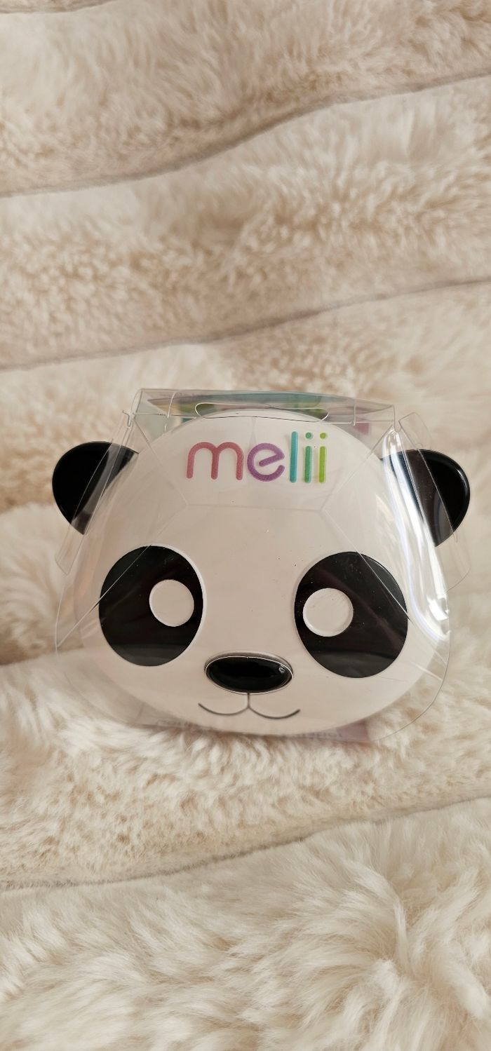 Lot de 2 boîtes à gouter motif ourson et panda 🐼 Melii Neufs - photo numéro 3