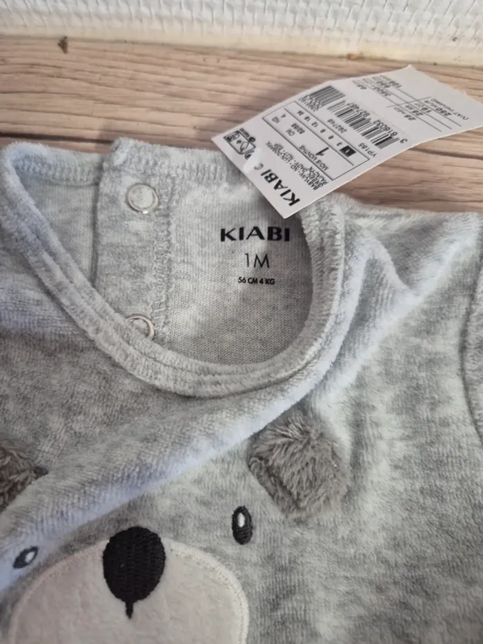 Pyjama 1 mois kiabi - photo numéro 2