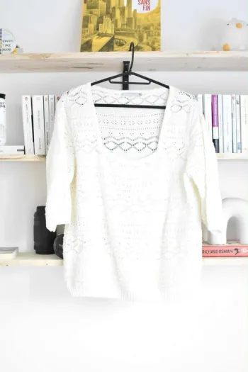 Pull Blanche Porte en taille 38/40