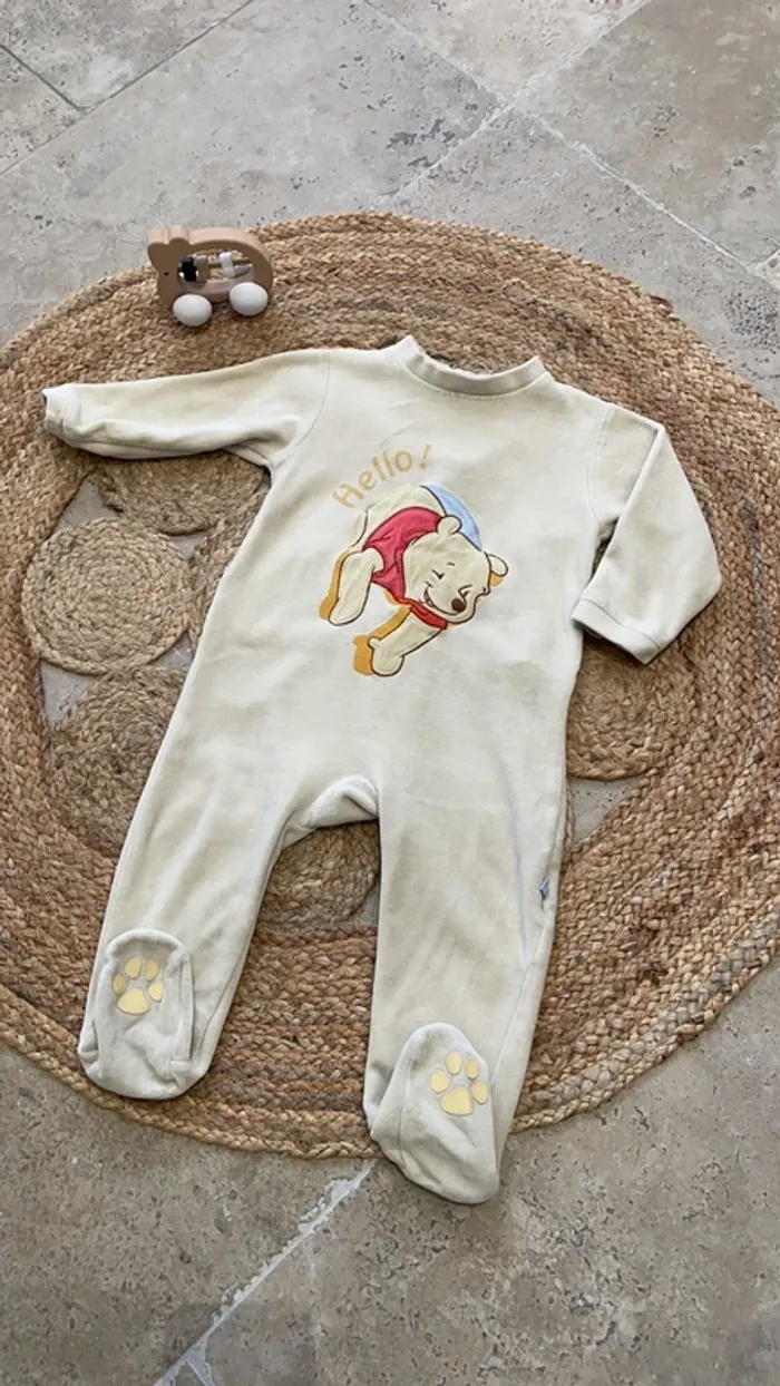 Pyjama velours 18 mois