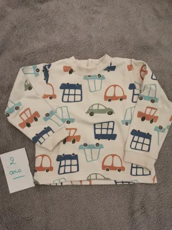 Sweat voiture 2ans