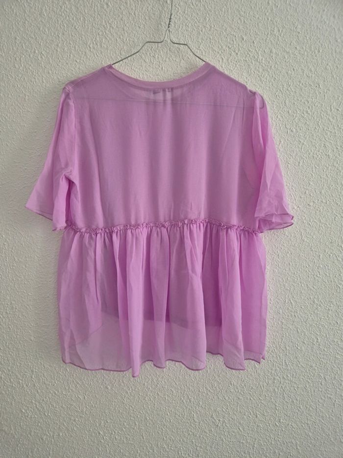 T-shirt rose Zara - photo numéro 4