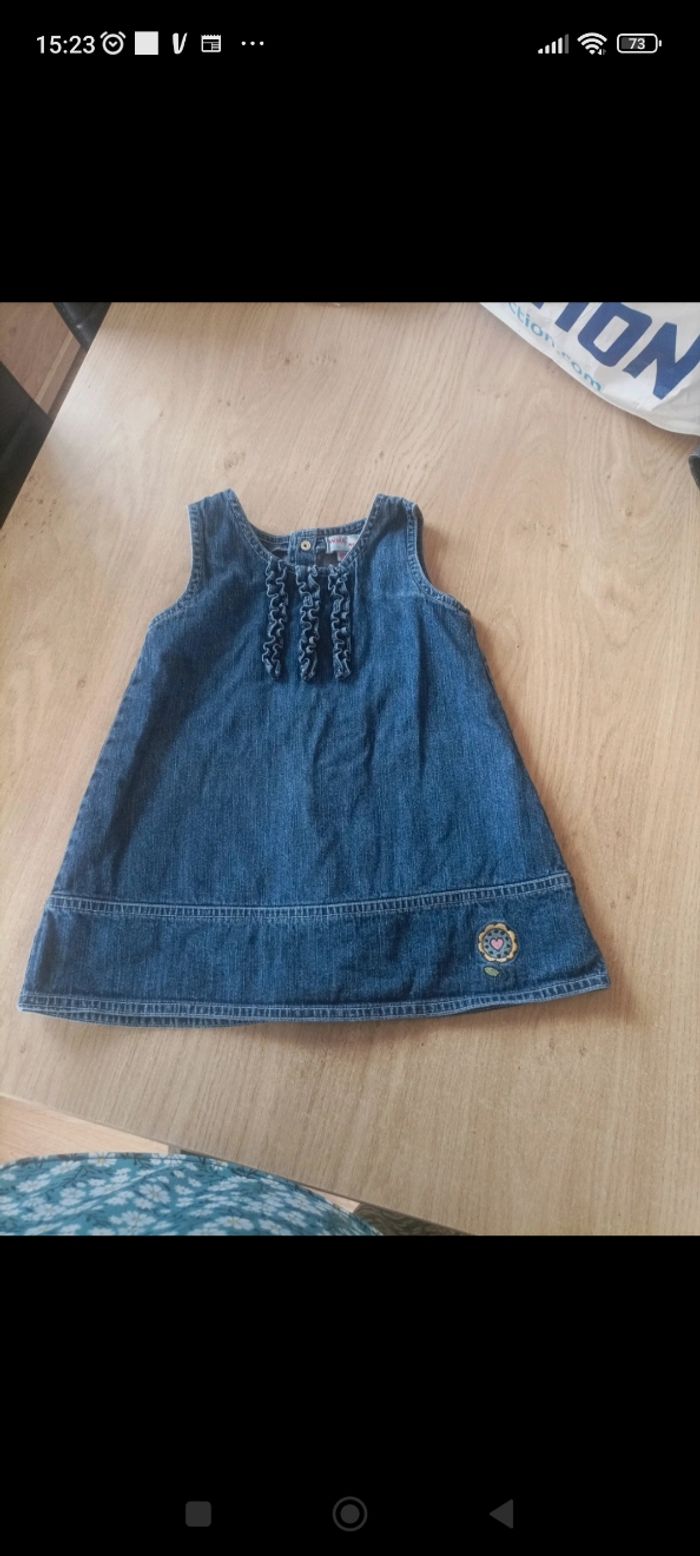 Robe en jeans 24 mois