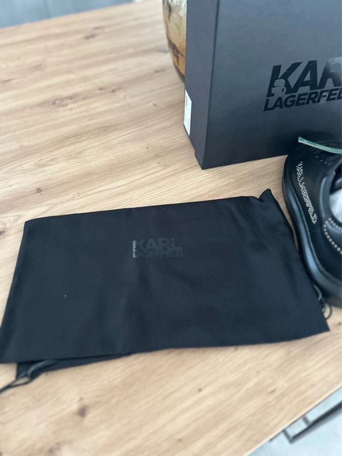 Baskets Noir Karl Lagerfeld 44 Neuves - photo numéro 7