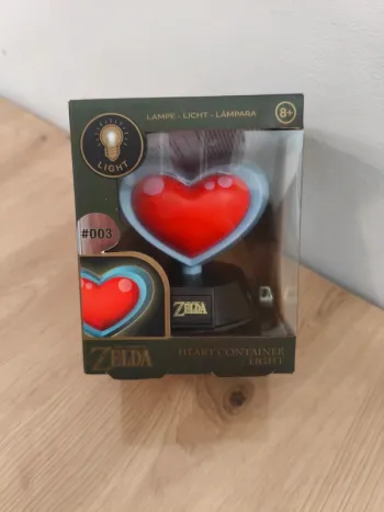 Lampe décoration coeur zelda