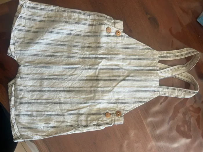 Salopette short