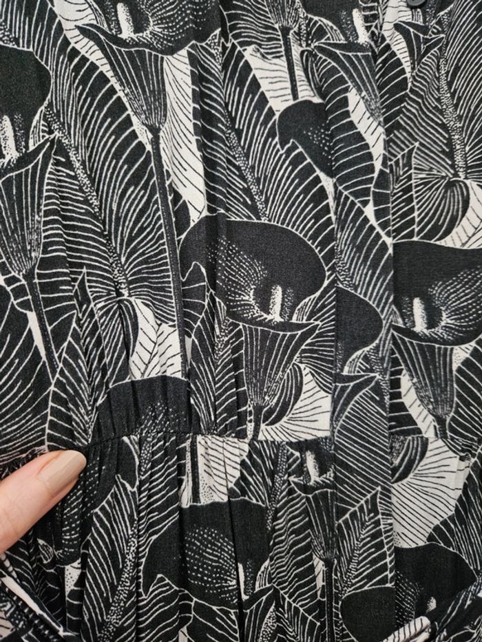 Robe longue ceinturée fleurie Monoprix - photo numéro 9