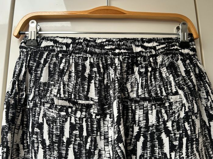 Pantalon noir et blanc Vero Moda - Taille S - photo numéro 4