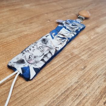 Attache sucette tissus