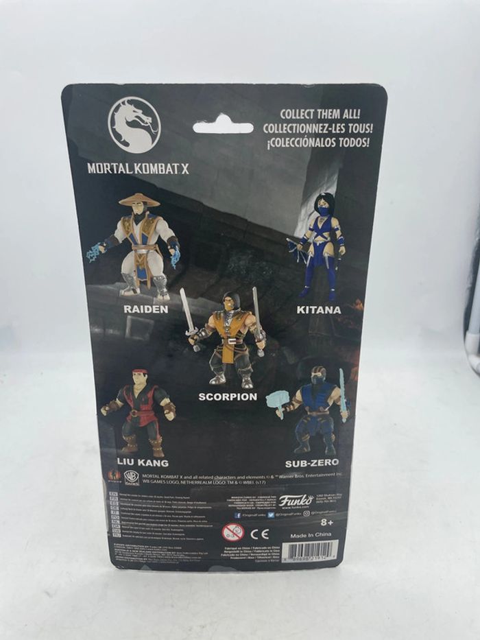 Figurine Mortal Kombat X Kitana Funko 15 cm 2017 neuf - photo numéro 2