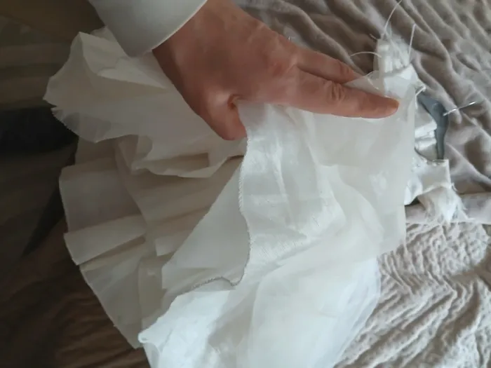 Robe de fête blanche - photo numéro 10