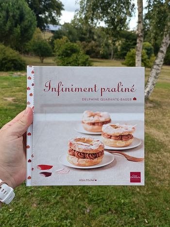 Livre de cuisine infiniment praliné