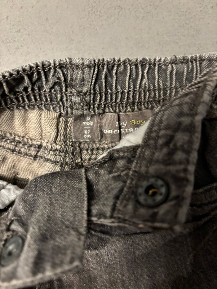 Jean gris orchestra taille 6 mois - photo numéro 2