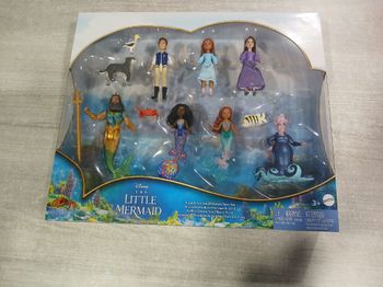 Pack figurines la petite sirène disney