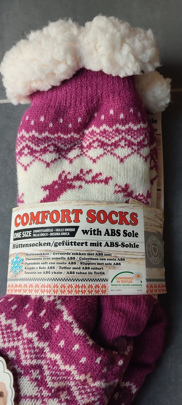 Chaussettes de Noël fourrees - photo numéro 6