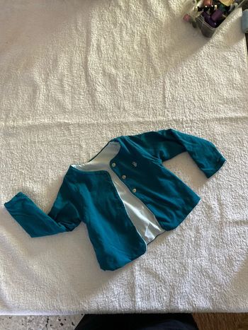 T12mois gilet réversible