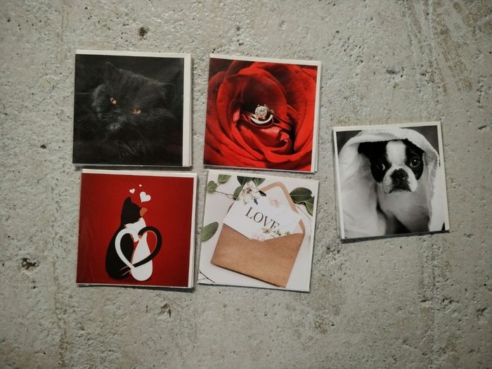 Carte postale aux choix