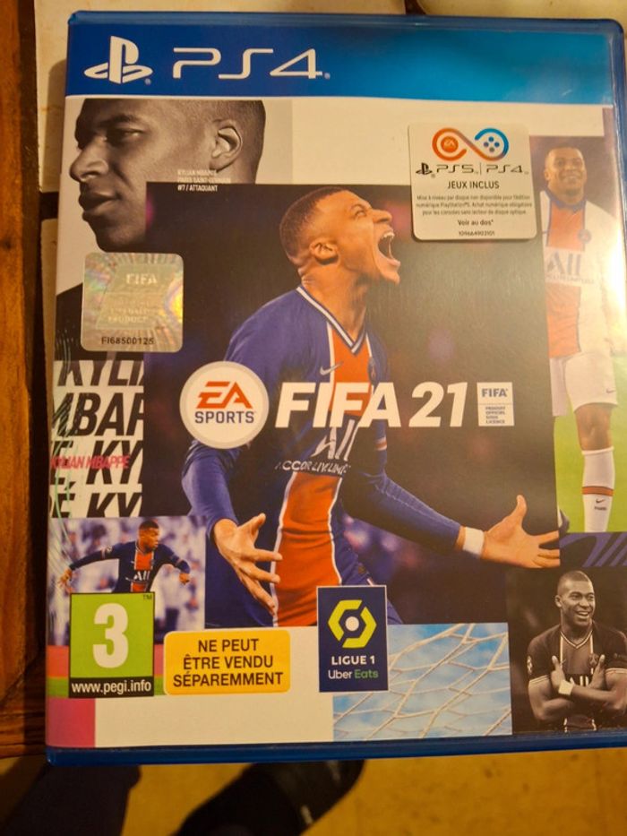 Jeu ps4 fifa 21 - photo numéro 1