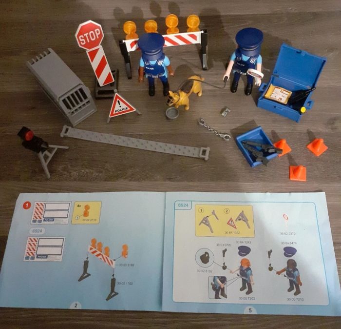 Playmobil - 6924 - brigade cinophile