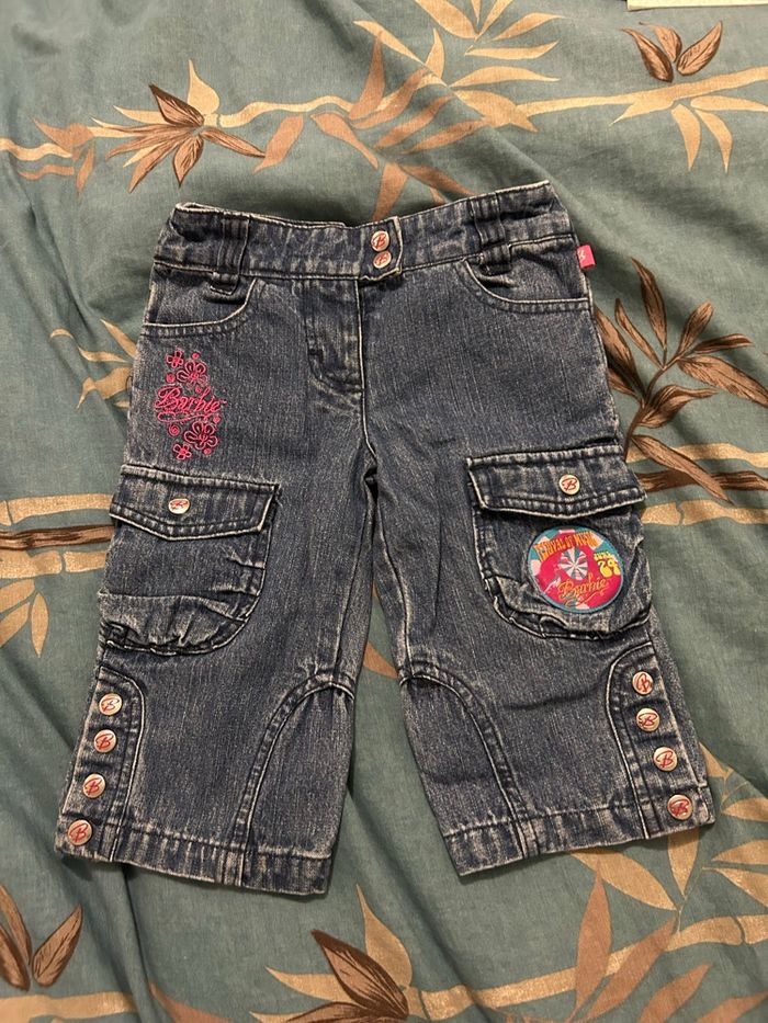 Short en jeans Barbie 3 ans