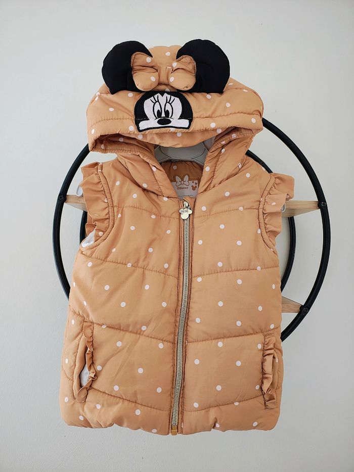 24 mois 2 ans doudoune sans manche Minnie orchestra