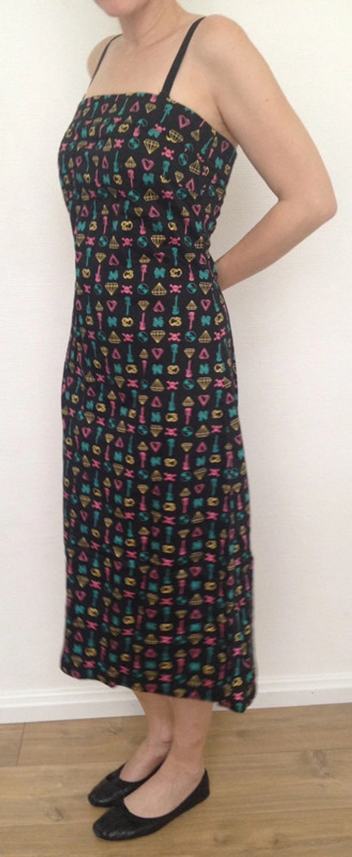 Robe rockabily bustier longue - photo numéro 3