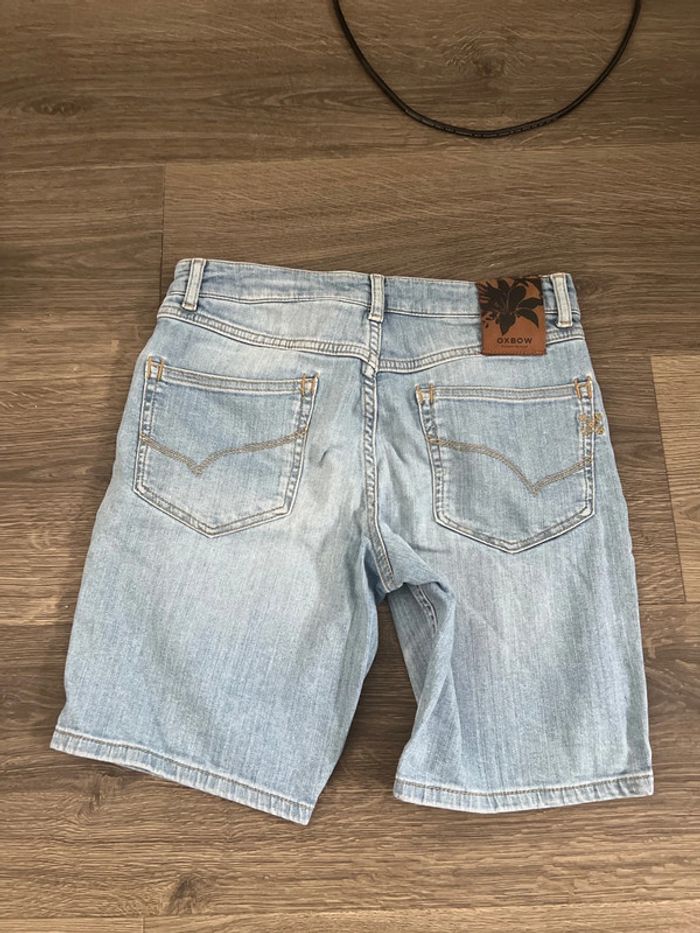 Short Bermuda en Jean Oxbow neuf - photo numéro 2