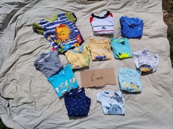 Tee shirt manches courtes 6 mois