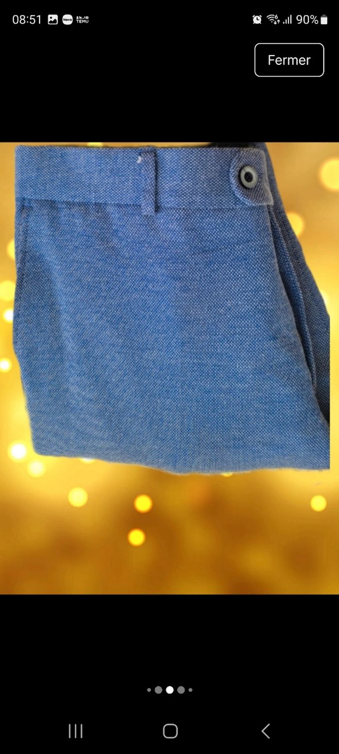 Costume bleu homme taille L - photo numéro 4