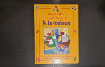 Livre - Boucle d'or et les trois ours à la maisob