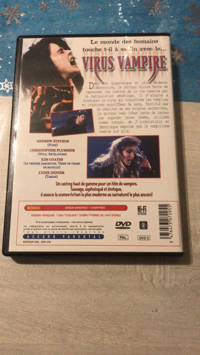 Virus Vampire dvd - photo numéro 2