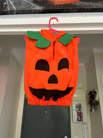Déguisement citrouille taille 18/24 mois Gifi