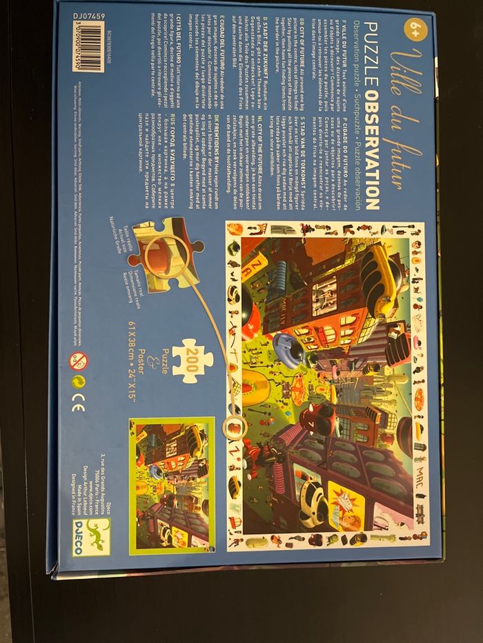 Puzzle observation & poster 200 pièces - photo numéro 5