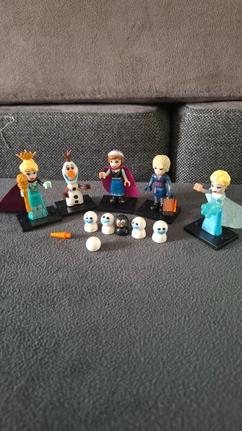 Figurines la reine des neiges 