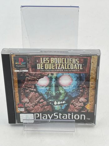 Jeu vidéo les boucliers de Quetzalcoalt sur console PlayStation 1