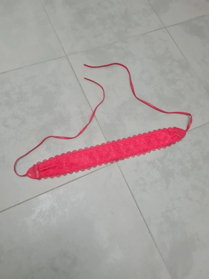 Ceinture rose ajustable T.U