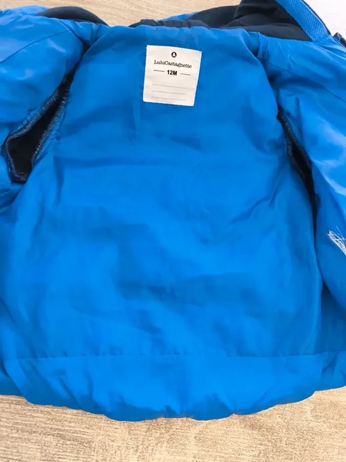 Veste bi-matiere garçon 12 mois Lulu castagnette - photo numéro 8