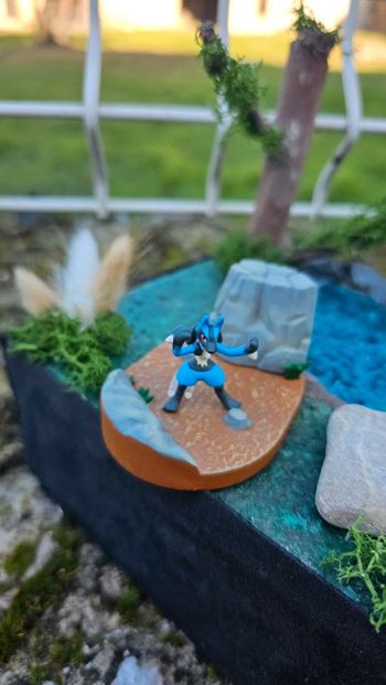 Super figurine Pokemon Nintendo lucario