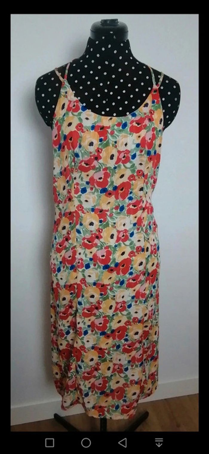 Robe d'été à fleurs multicolores Taille XL ArtLove - photo numéro 9