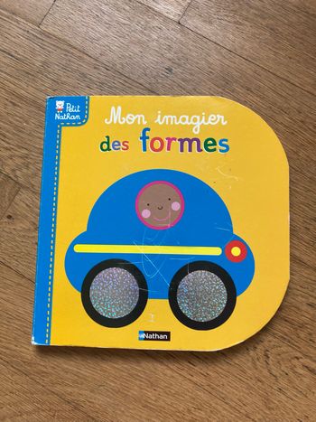 Livre mon imagier des formes