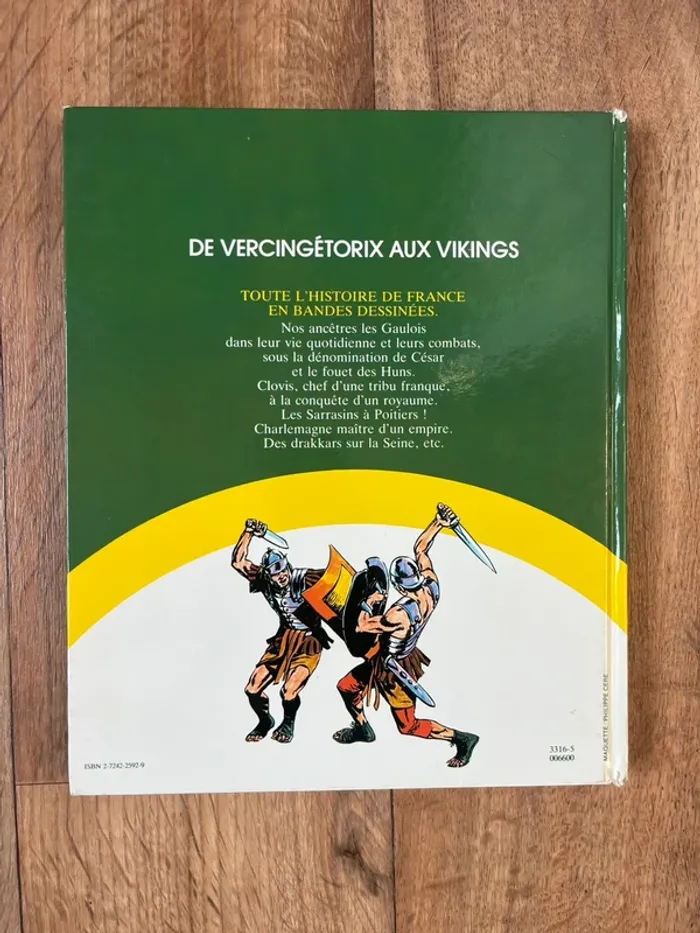 Livre version BD de 1980 - Histoire de France - photo numéro 2