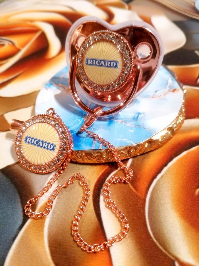 Tétine ricard rose gold - photo numéro 2
