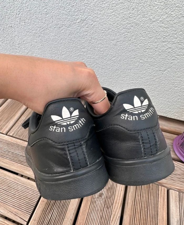 Stan smith adidas noir Femme 37.5 - photo numéro 5