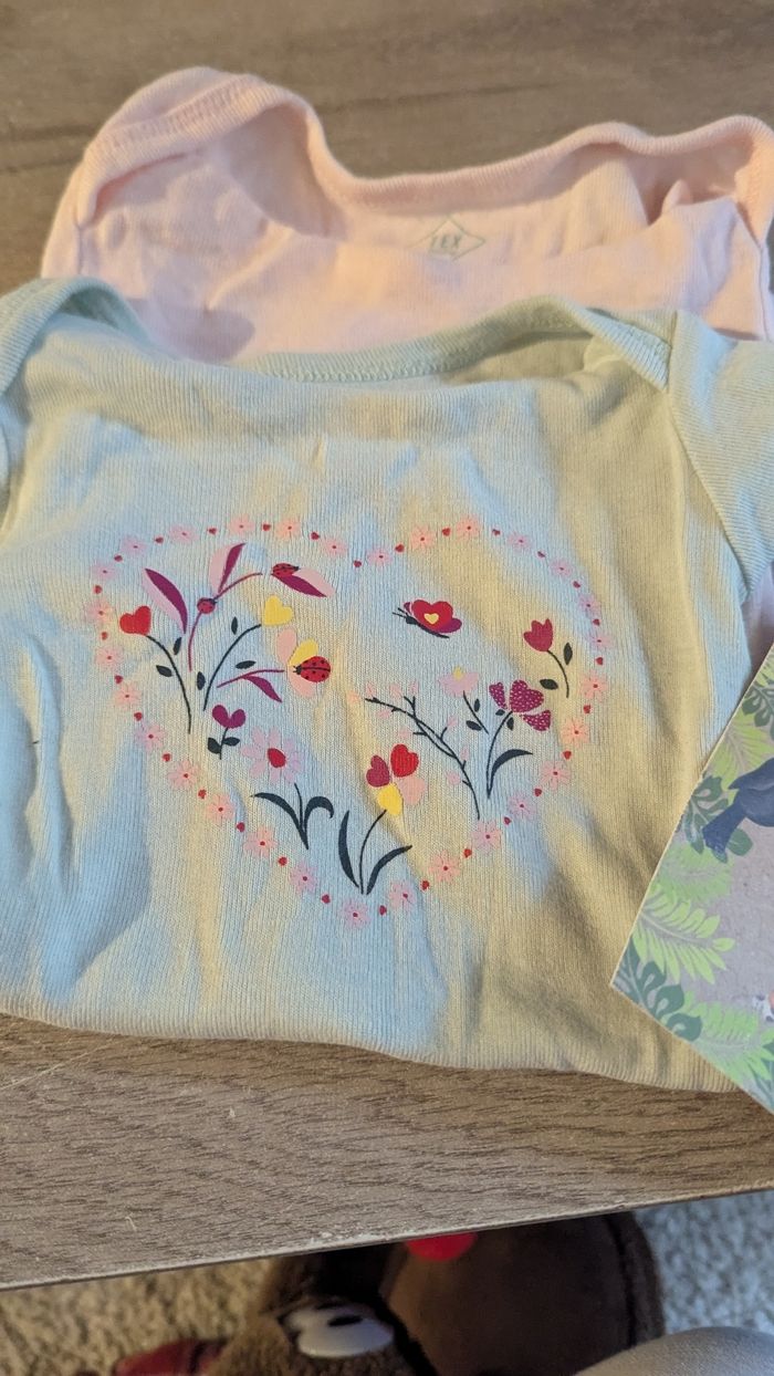 Paire de bodies Tex Baby