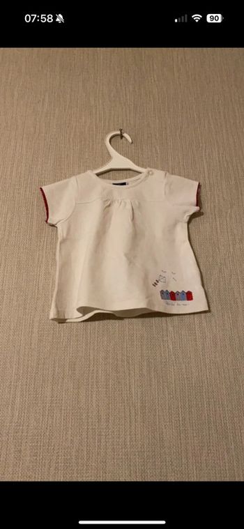 T-shirt blanc Sergent Major Taille 23 mois