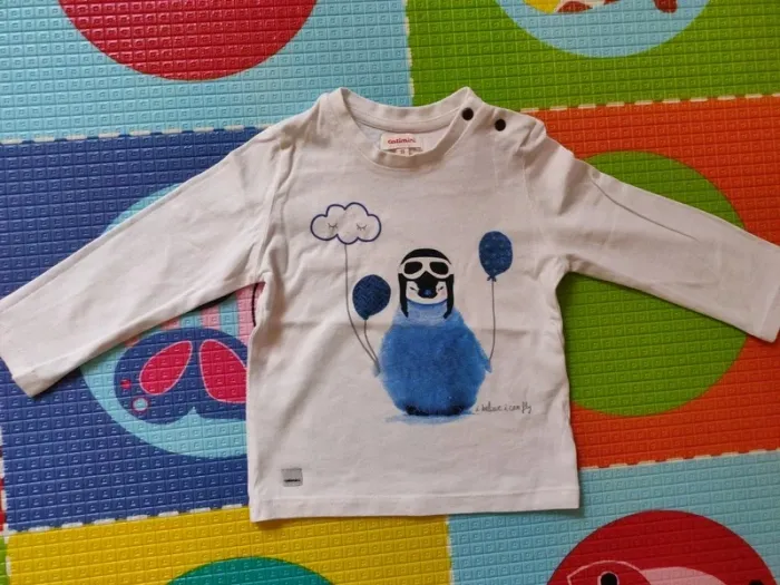 Haut + gilet Catimini 18 mois - photo numéro 4