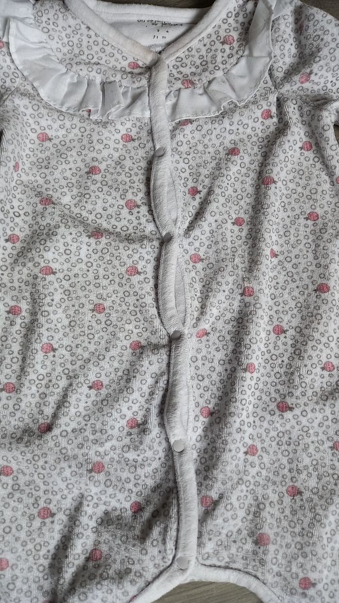 Pyjama velours 6 mois - photo numéro 2